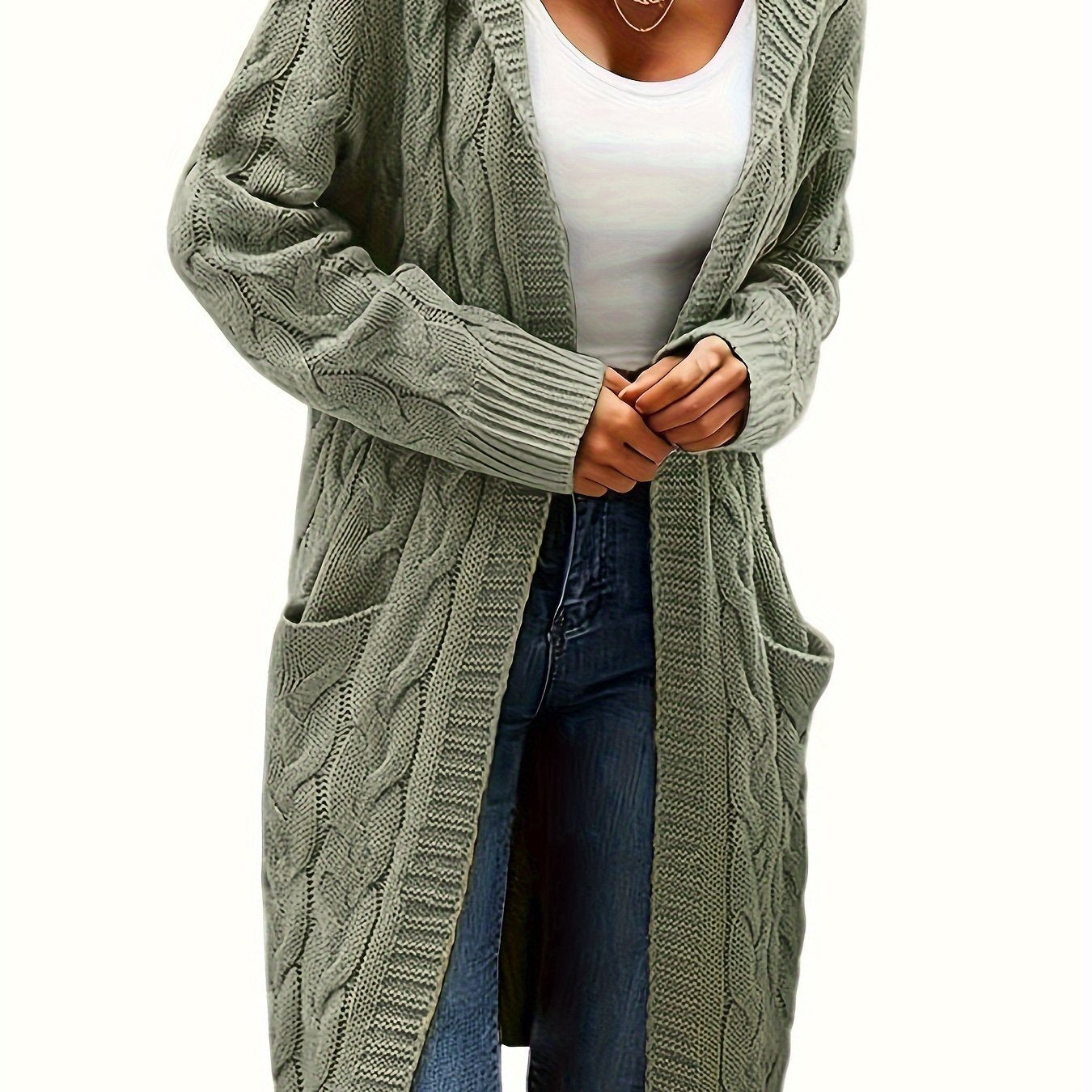 Kapuzenjacke Damen Lang Elegant