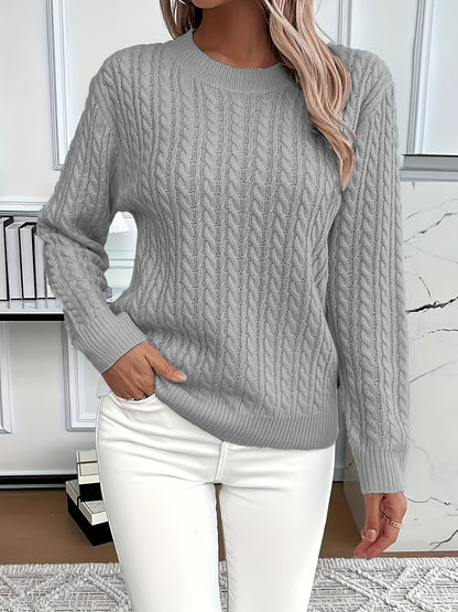 Weiche Kabelpullover Damen