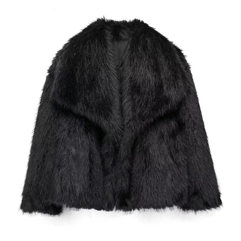 Pelzjacke Damen Elegant Luxus Design
