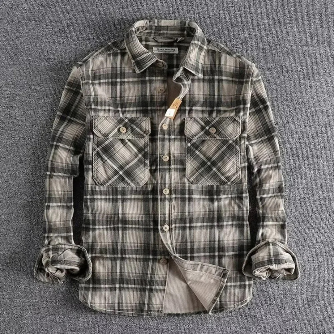 Retro Flanell Hemden Damen