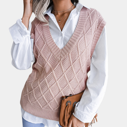 Modische Damenpullover Strick Design - IdealeKleiden
