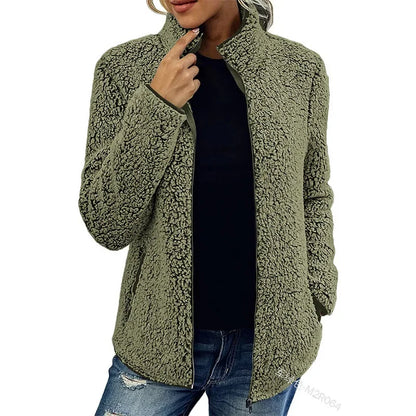 Stylische Fleecejacke Bequem Elegant