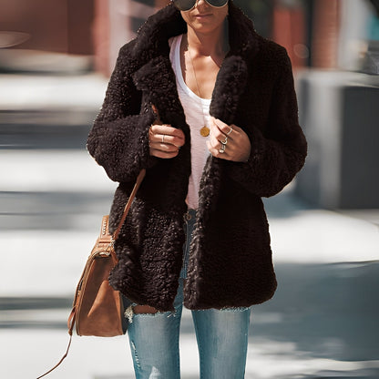 Warmes Fleece Jacket Damen Modern Style