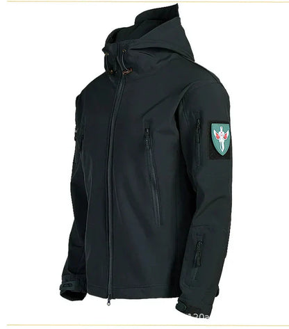 Warme Winterjacke Mit Kapuze Wasserdicht - IdealeKleiden