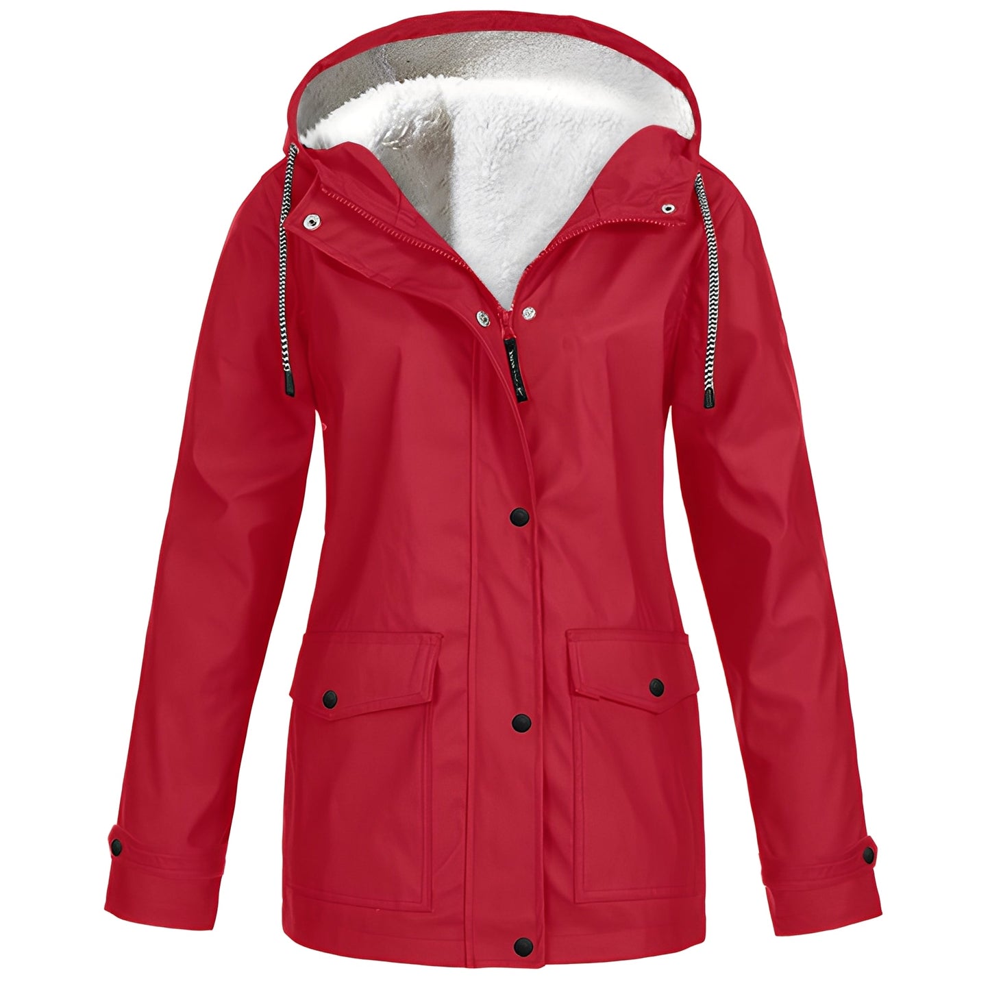 Wasserdichte Damenjacke Fleece Isoliert