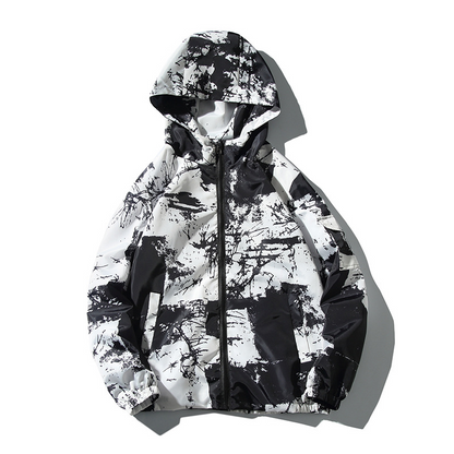 Herren Windbreaker Jacke Waterproof