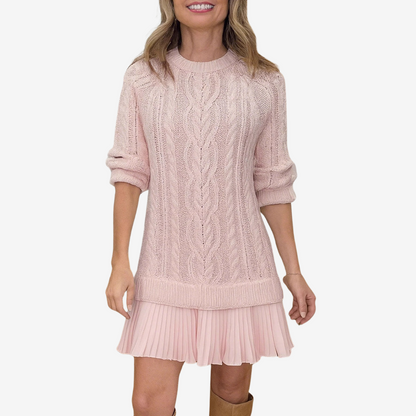 Weiches Strickkleid Damen Elegant
