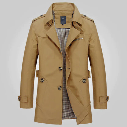 Klassische Damenmantel Elegant Trenchcoat