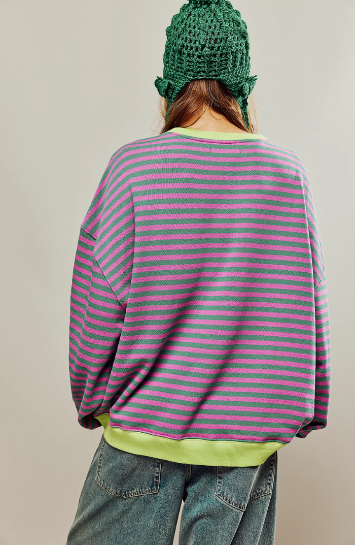 Helena | Streifen Pullover Damen
