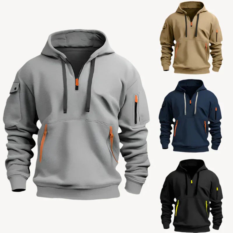 Herren Hoodie Modern Komfort Style - IdealeKleiden