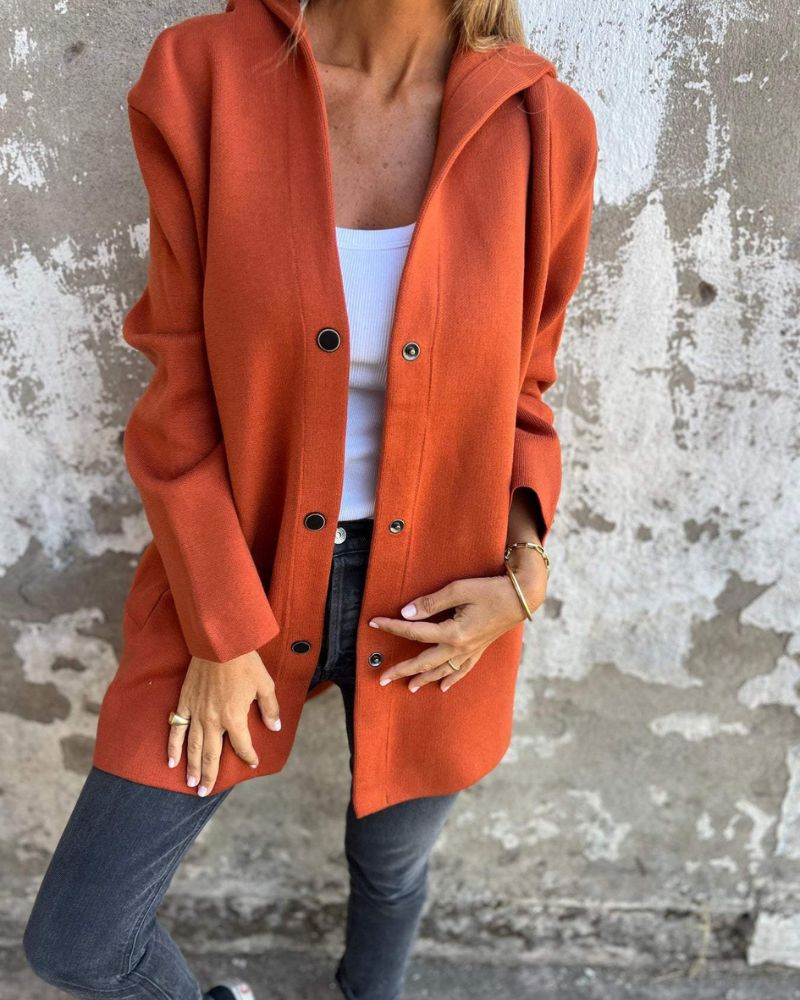 Bequeme Kapuzenjacke Casual Style