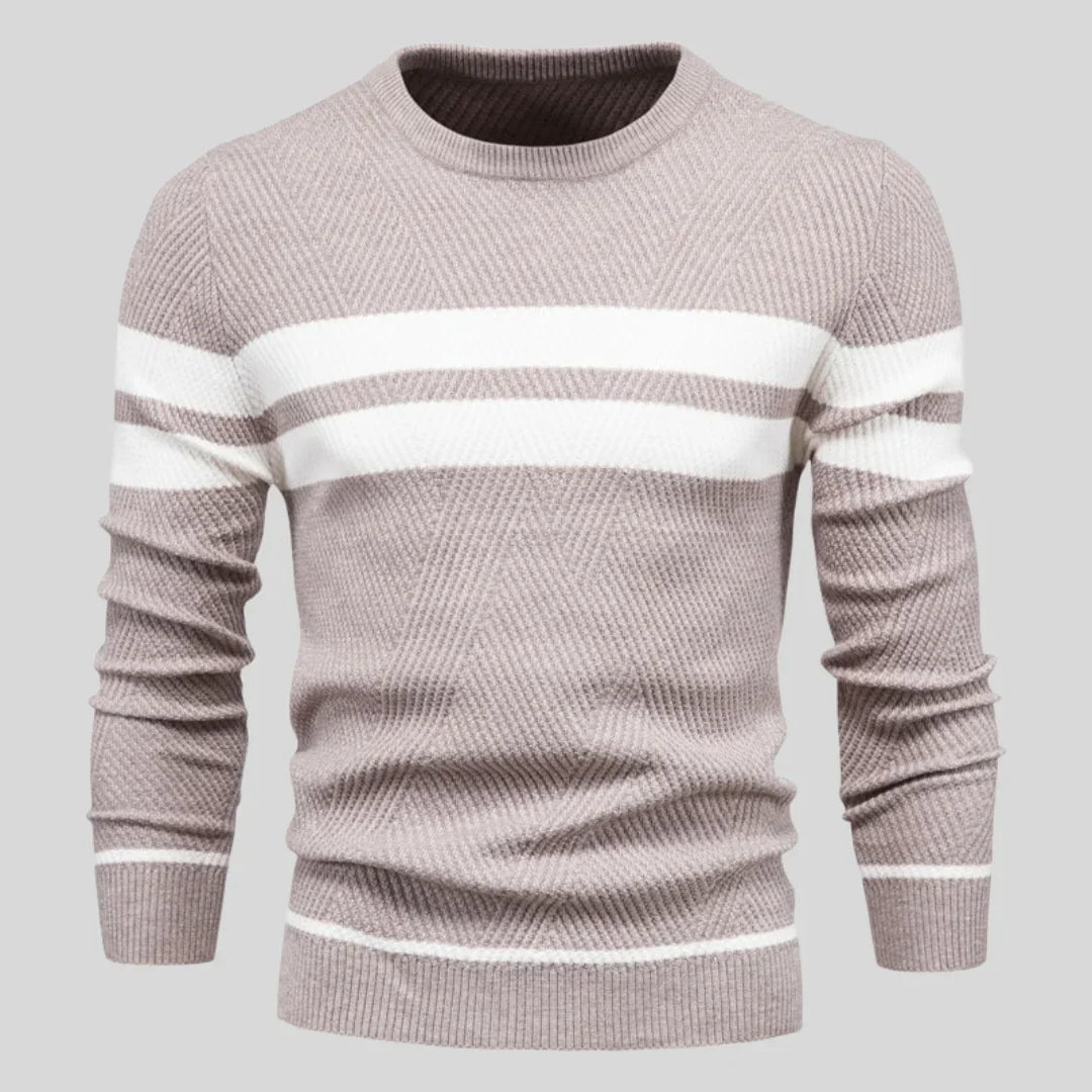 Herren Pullover Warm Baumwolle Bequem