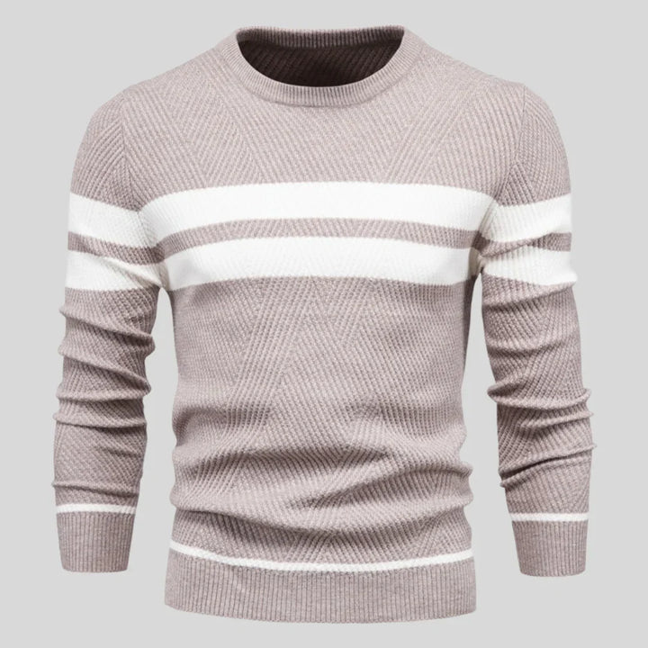 Herren Pullover Warm Baumwolle Bequem