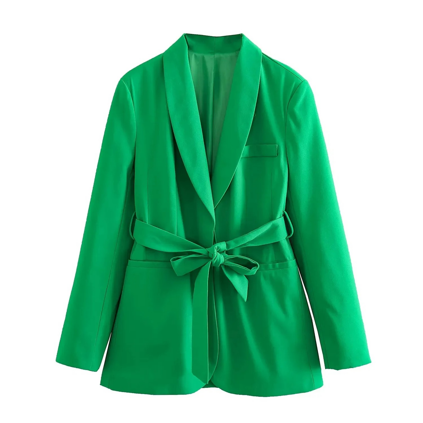 Modisches Hausanzug Set Blazer und Hose Mehrfarbig