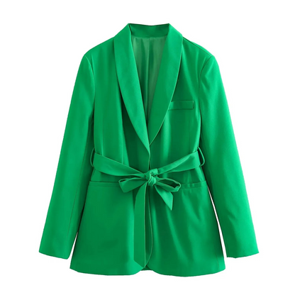 Modisches Hausanzug Set Blazer und Hose Mehrfarbig