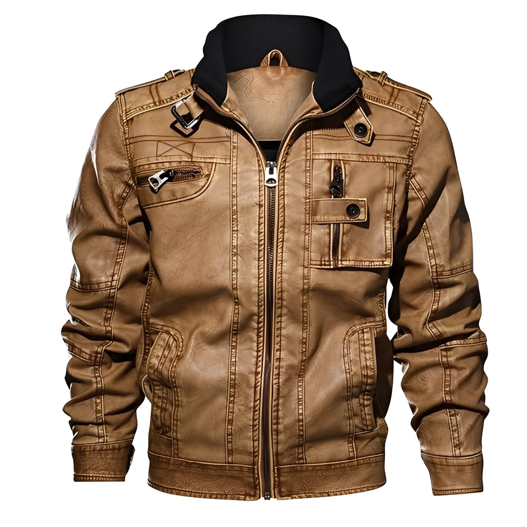 Elegante Lederjacke Herren Style