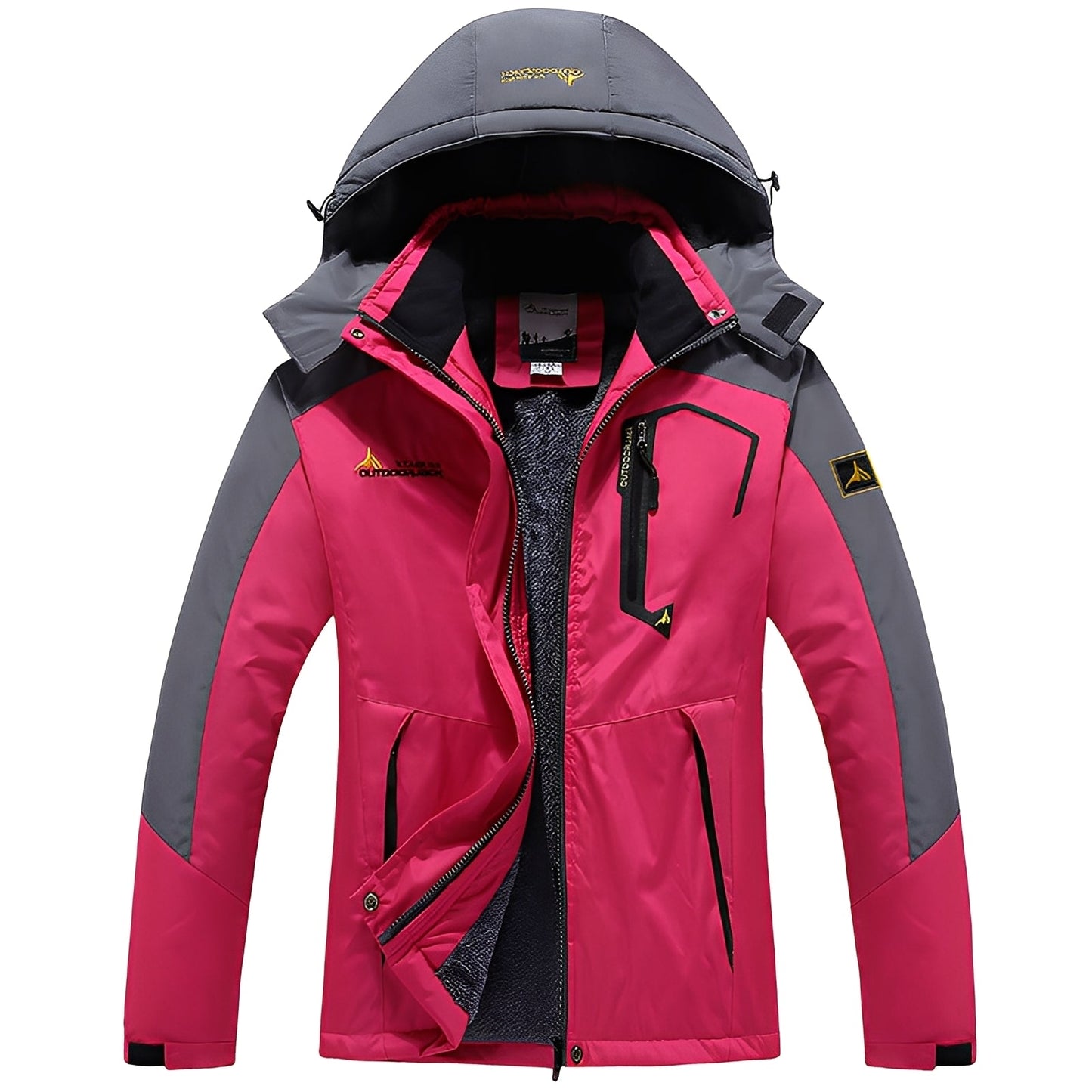 Warme Damenjacke Winter Fleece Inside