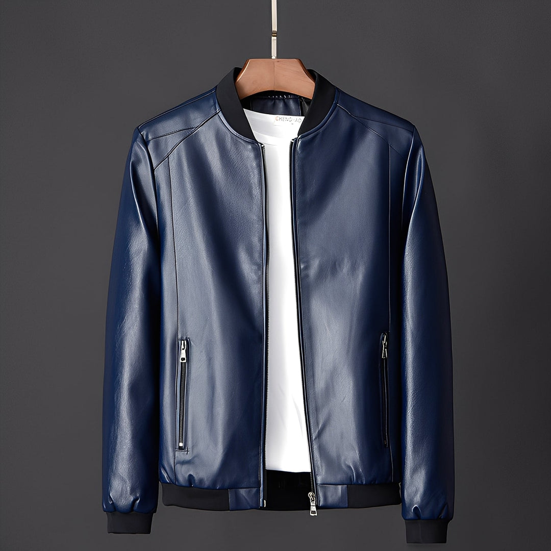 Maßgeschneiderte Lederjacke Herren Biker Style
