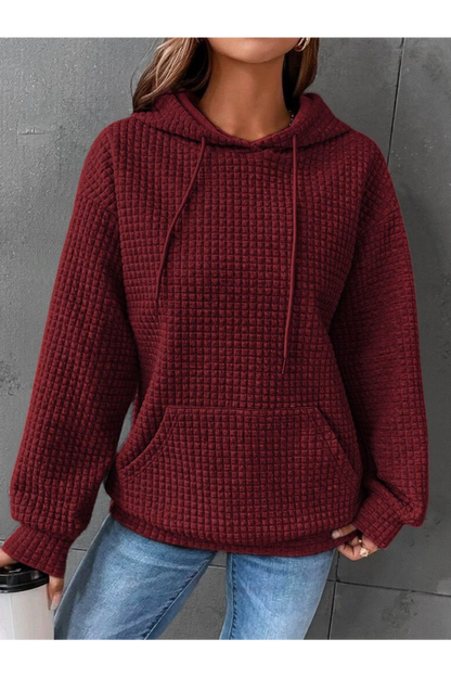 Damen Pullover Warm Kapuzenpulli