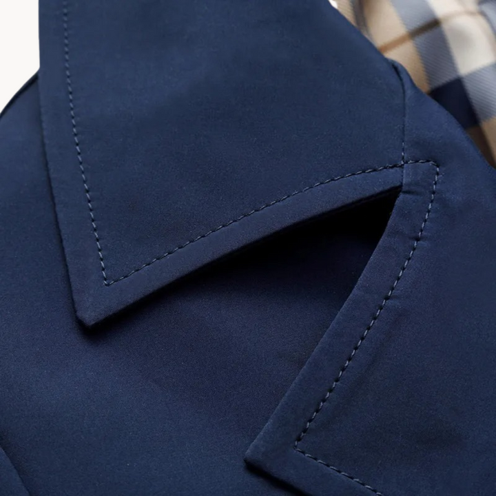 Ökologischer Herren-Trenchcoat Winddicht Modern - IdealeKleiden