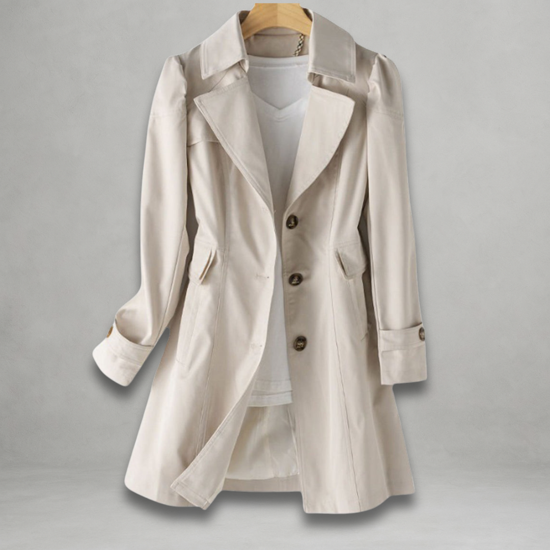 Modischer Frühlingsmantel Damen Trenchcoat