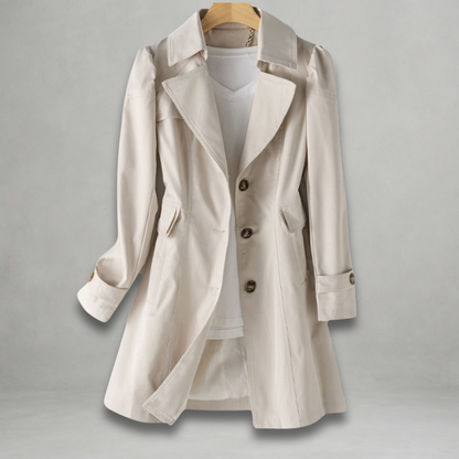 Modischer Frühlingsmantel Damen Trenchcoat