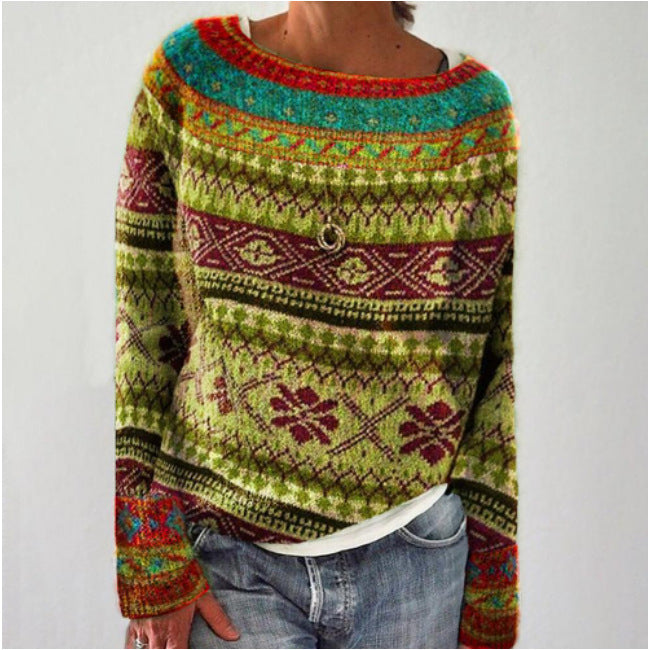 Retro Damenpullover Vintage Style