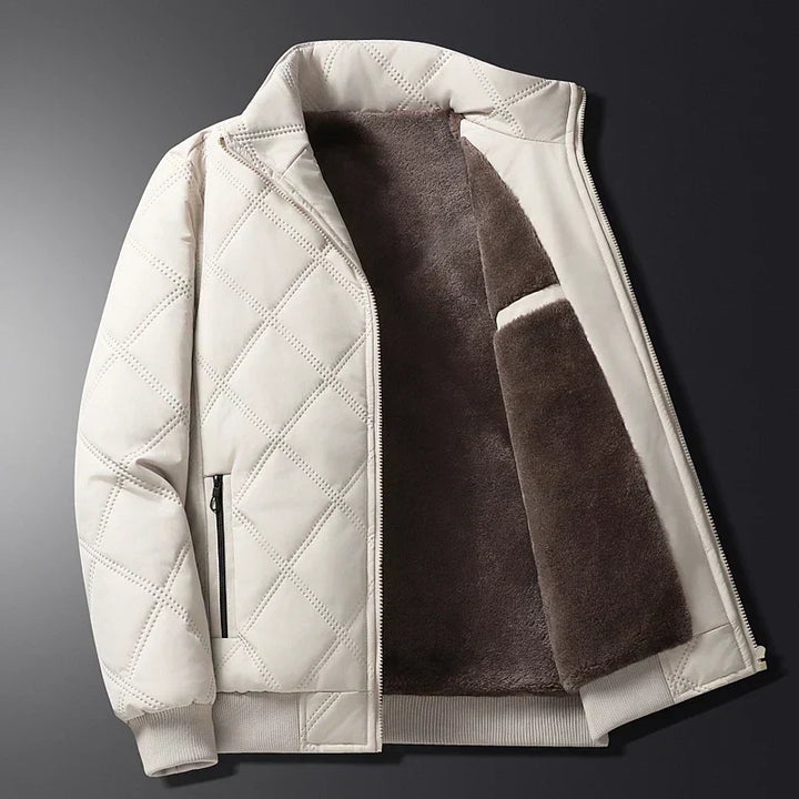 Weiche Fleece Steppjacke Damen Warm und Bequem