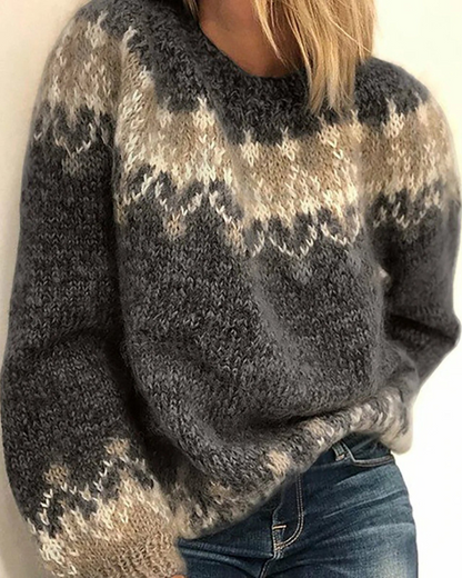 Weiche Frauenpullover Angenehm Wärmen