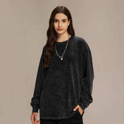 Klassisches Rundhals-Shirt Elegantes Design