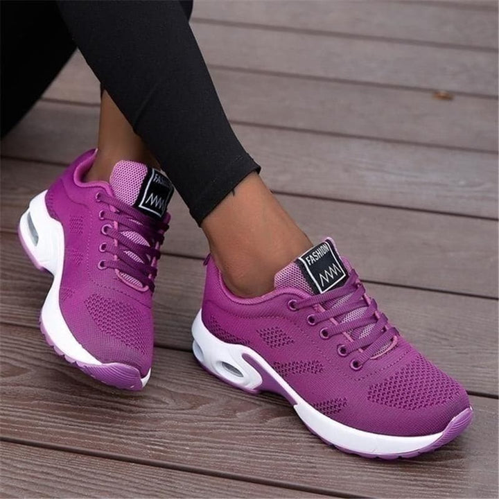 Bequeme Sneaker Atmungsaktiv Mesh Schuhe