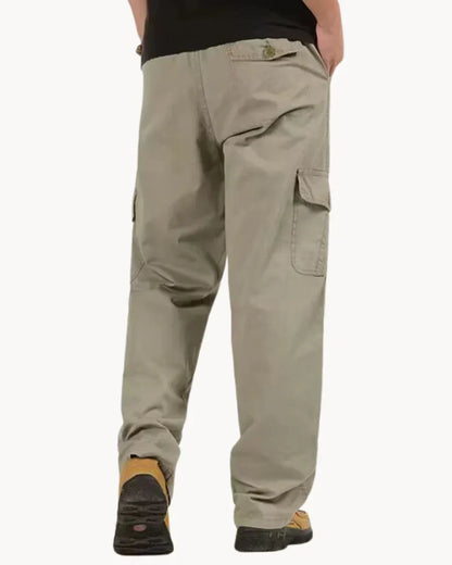 Herren Cargohose Soft Fleece Komfort - IdealeKleiden