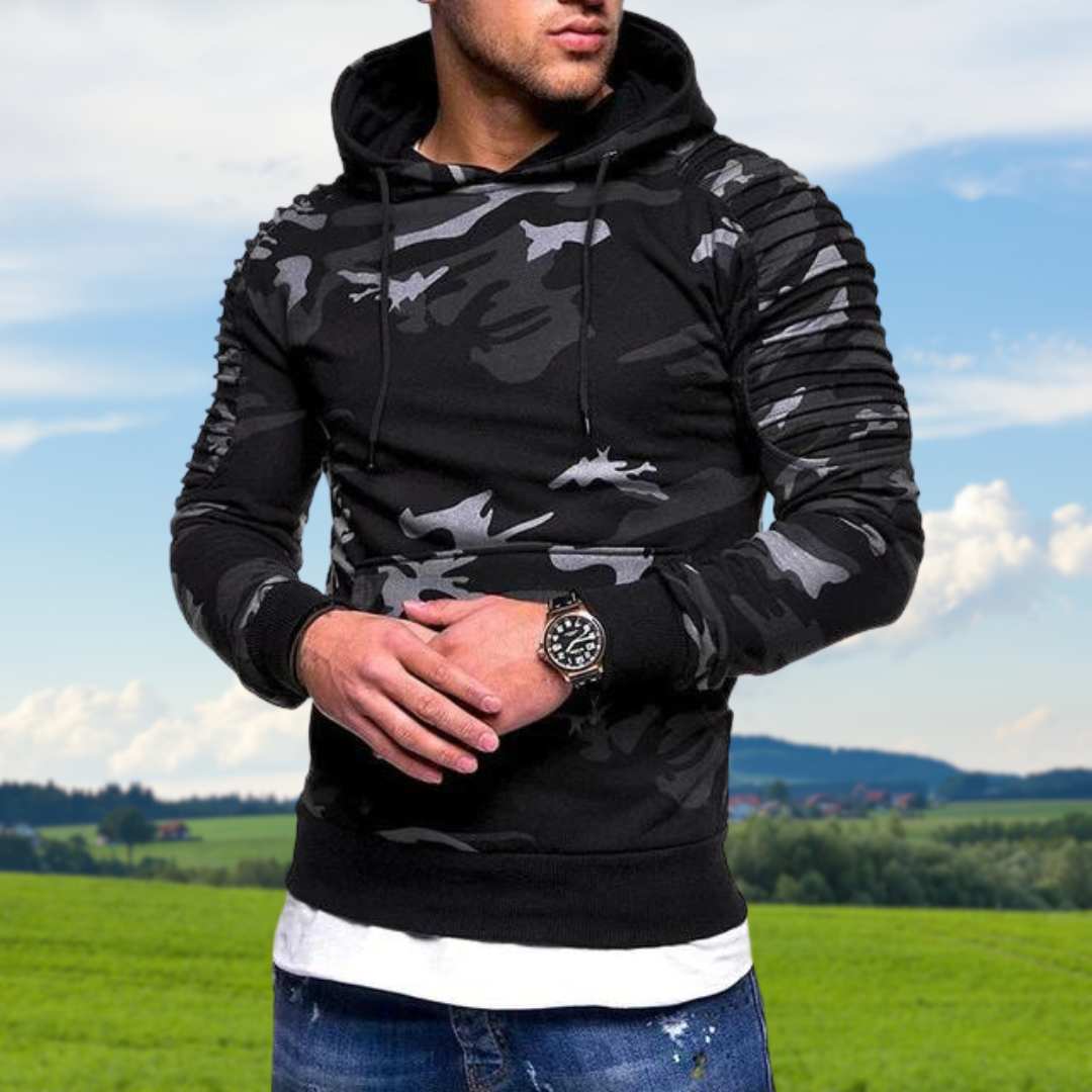 Tarnpullover Camo Kapuze