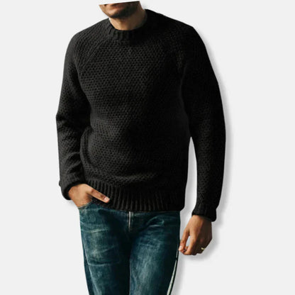 Kai - Wollpullover Bequem Rundhals