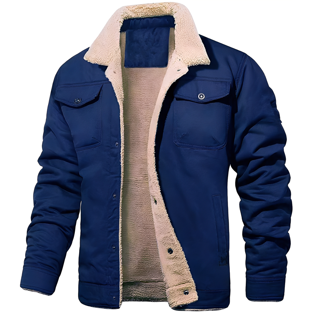 Bequeme Fleecejacke Herren Freizeit