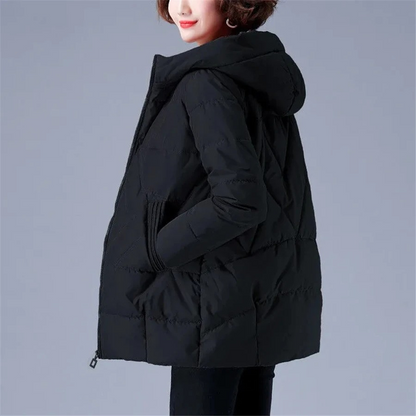 Elegante Damenjacke Herbst Winter Gesteppt