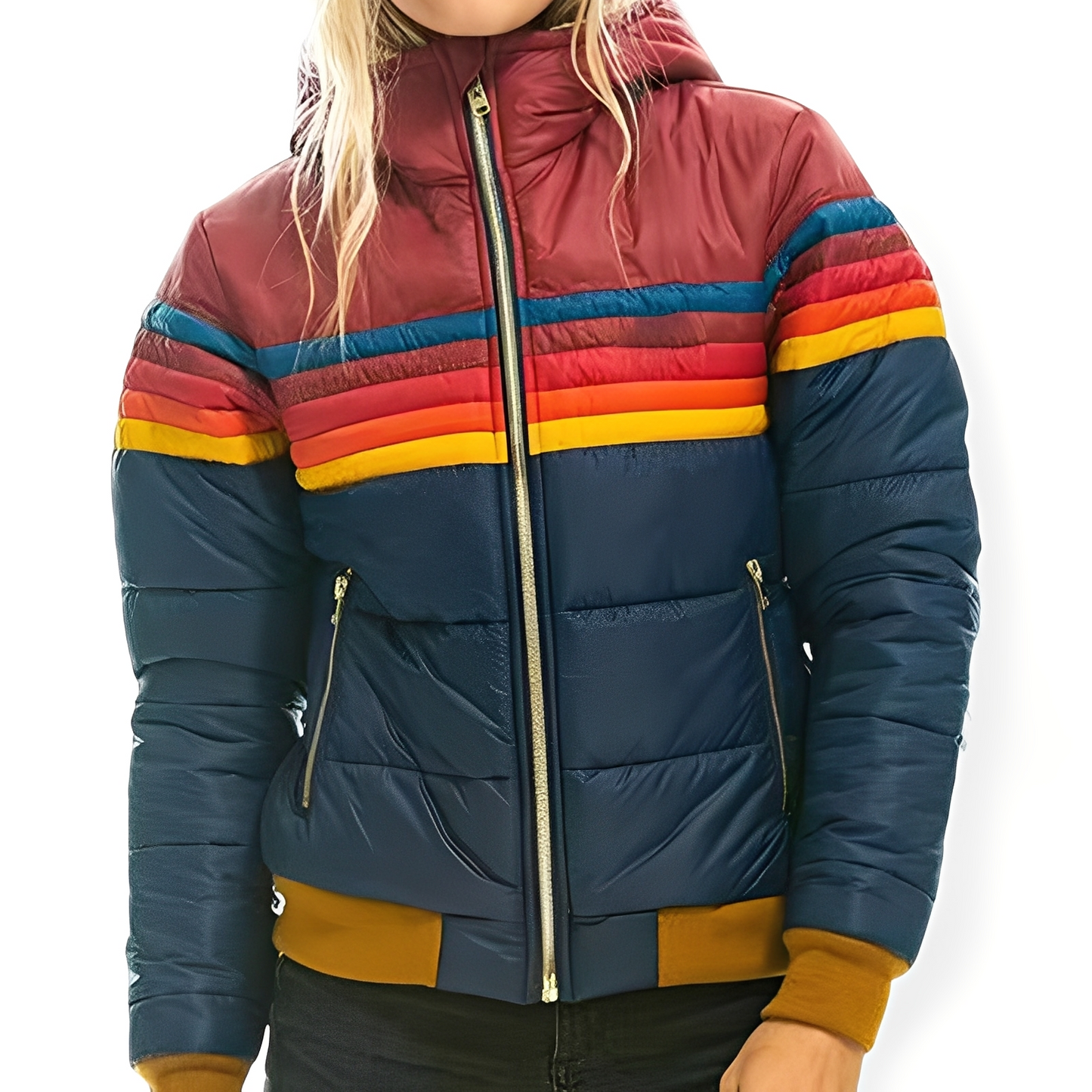 Elegante Damen-Parka mit Kapuze und Hochwertigem Design