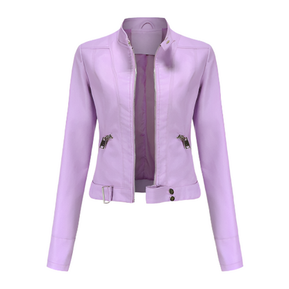 Lederjacke Damen Modern Chic