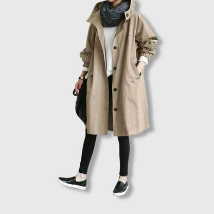 Stilvoller Trenchcoat Damen Elegant Modern