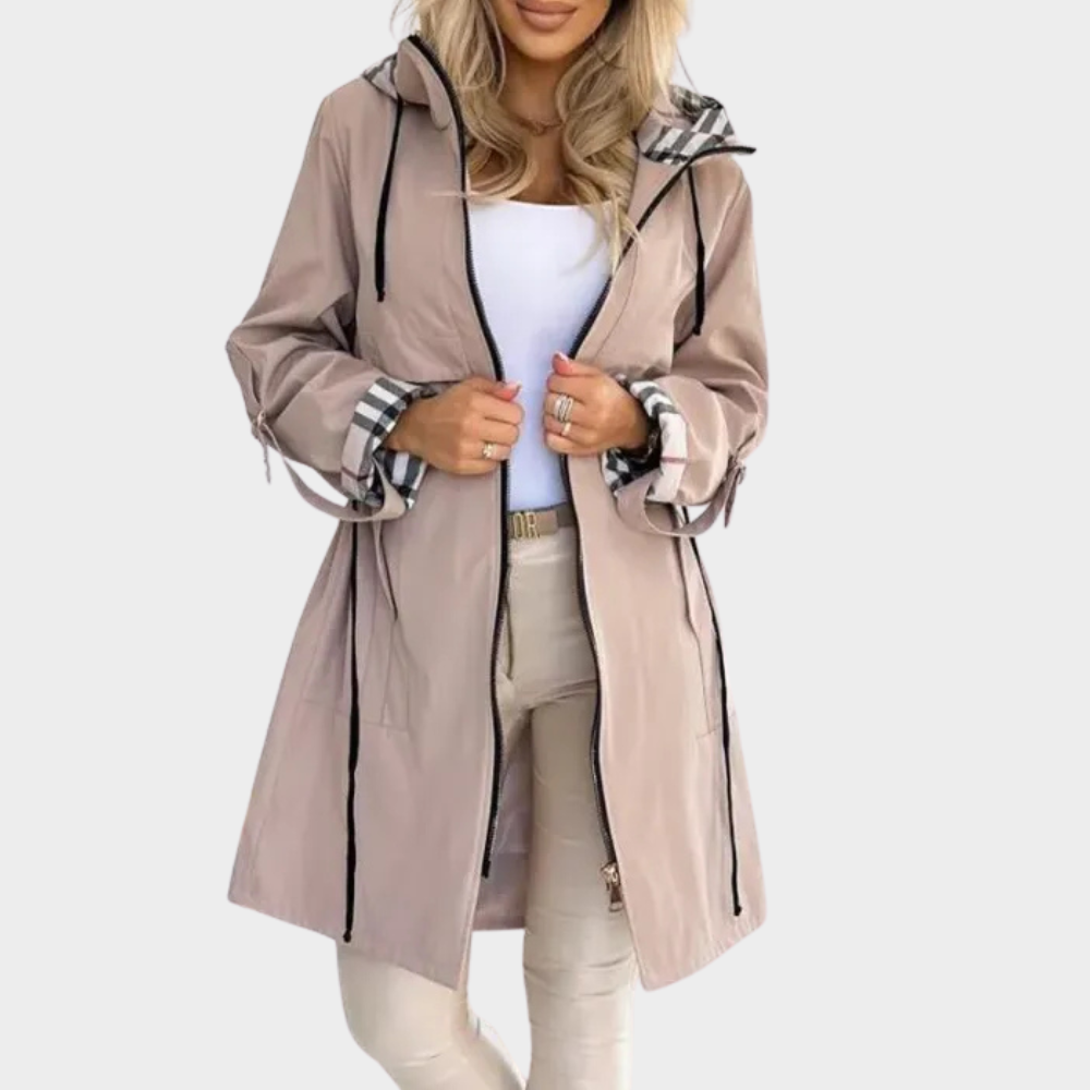 Warmes Winterparka Lang Mantel Kapuze