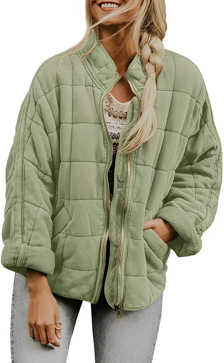 Dicke Oversize Damenjacke Großformat