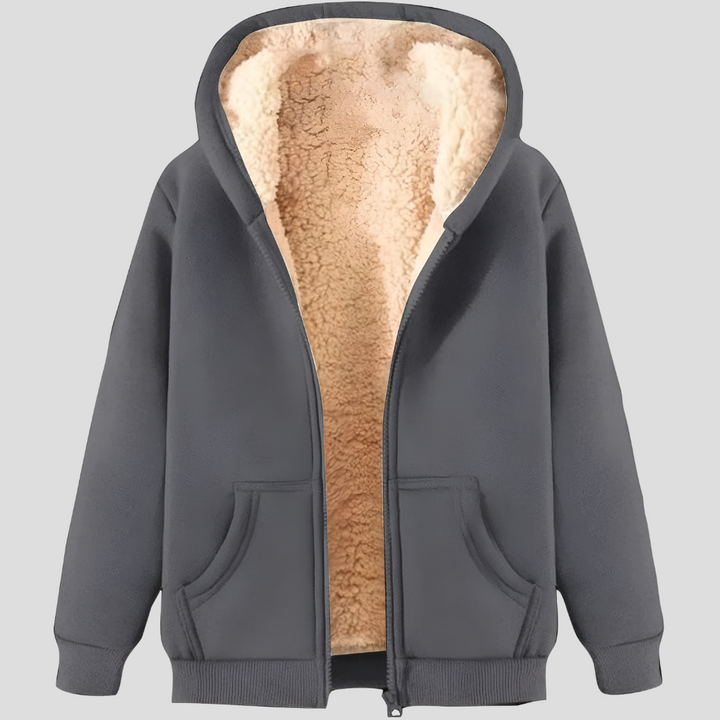 Warmes Fleece-Hoodie für Herren Winter
