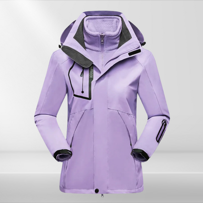Praktische 3-in-1 Damenjacke Allwetter