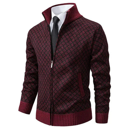 Herren Übergangsjacke Baumwolle Warm Bequem