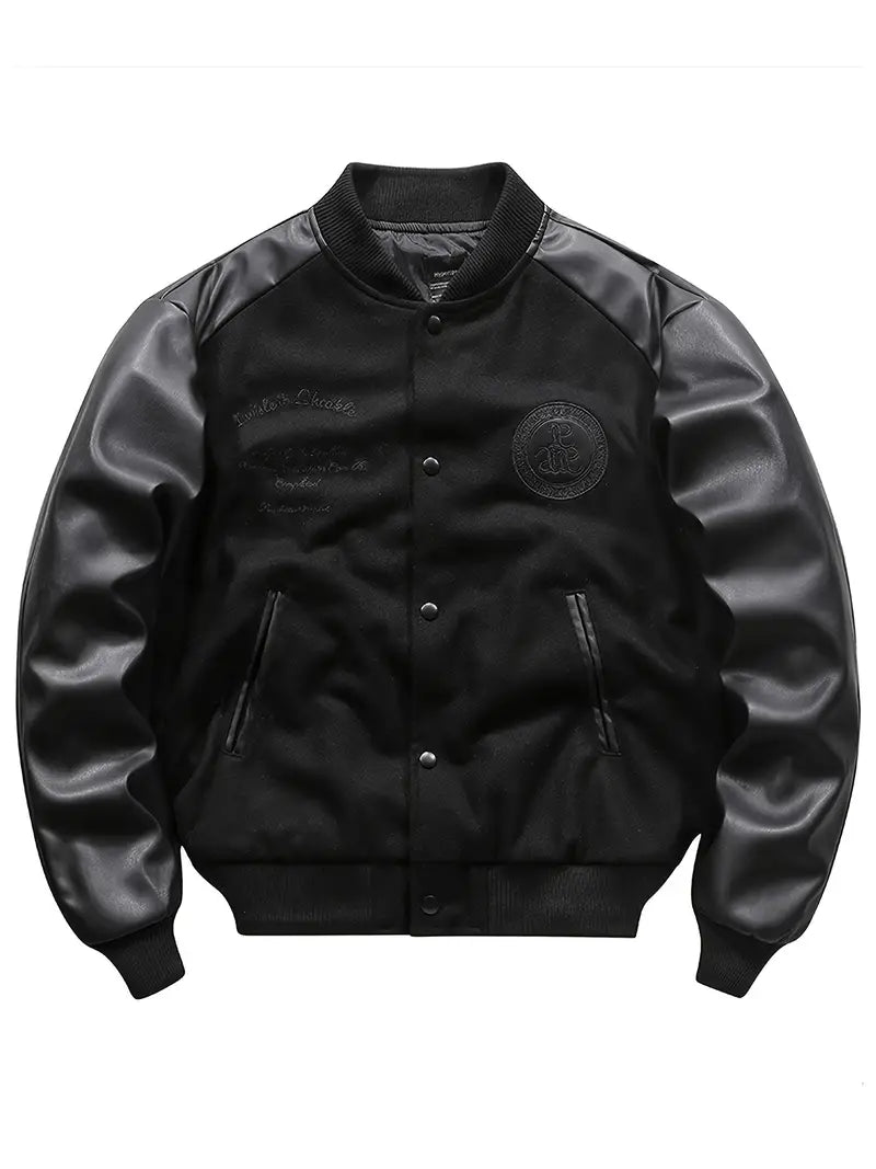 Retro Baseballjacke Herren Vintage Style - IdealeKleiden