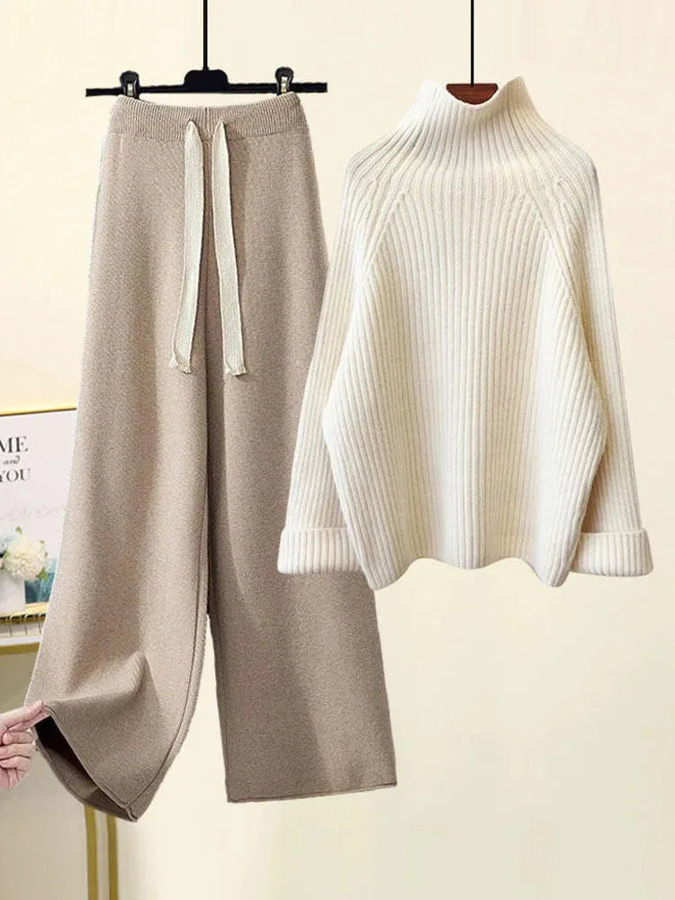 Herbstliche Strickmützen Set Winter Accessoires