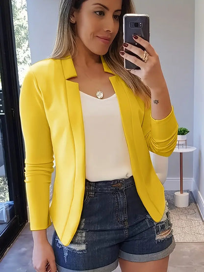 Stilvoller Damenblazer Frühjahr Trendy