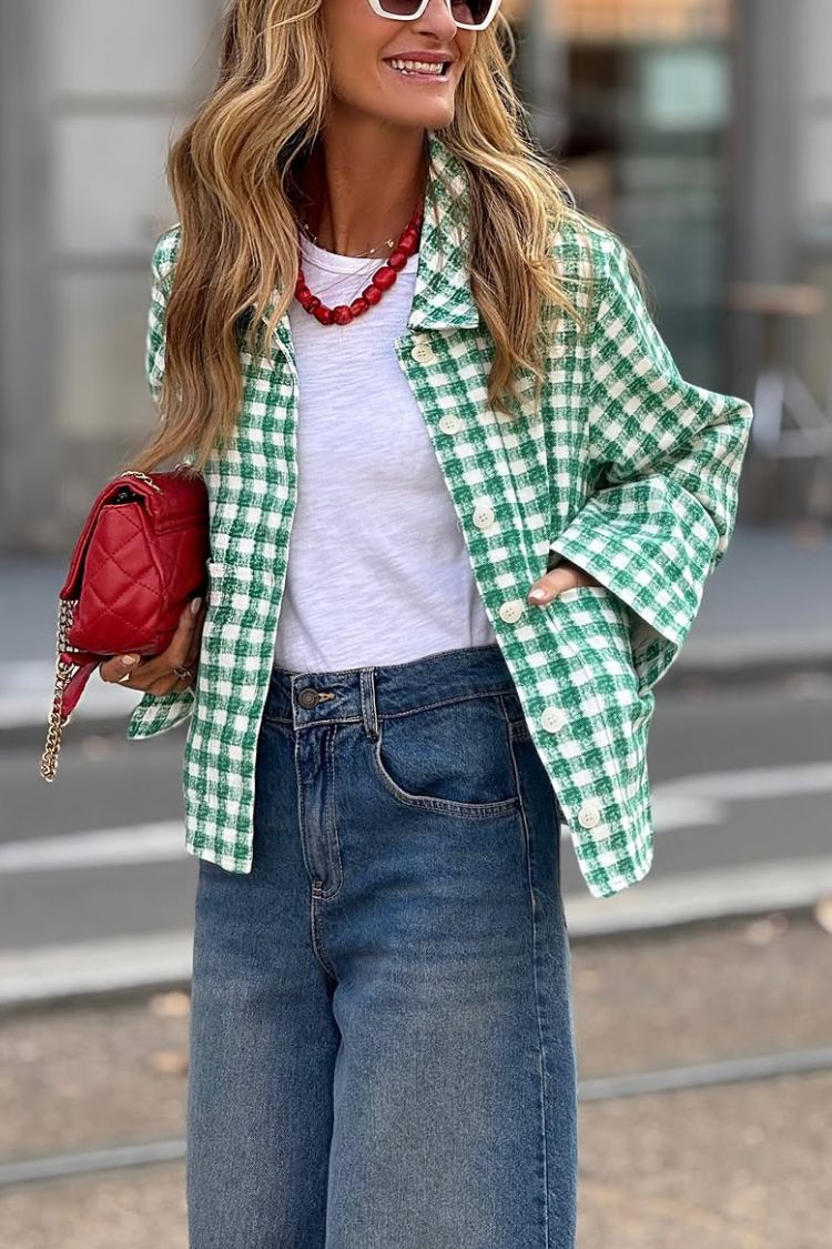 Stylische Damenjacke Esmeralda - IdealeKleiden