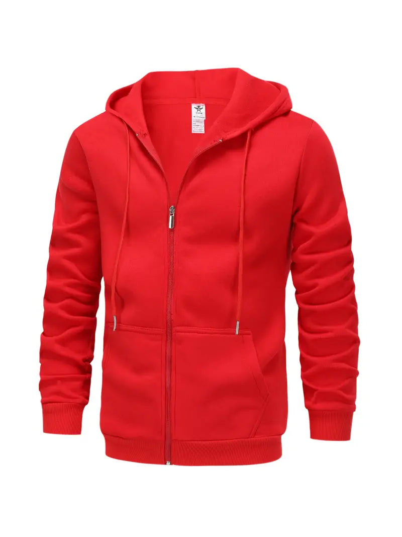 Nolan - Casual Langarmjacke Reißverschluss Herren