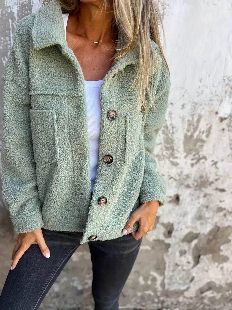 Damen Blazer Lässig Fit Jacke